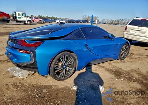 2015 BMW I8 z USA, uszkodzony, nr VIN WBY2Z2C54FV674289